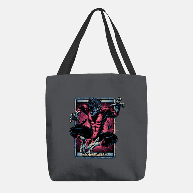 The Traveler In The Void-None-Basic Tote-Bag-glitchygorilla