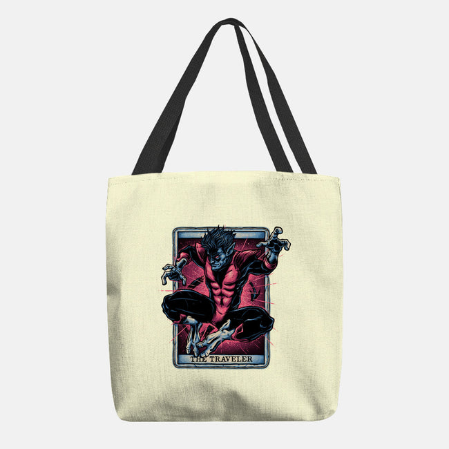 The Traveler In The Void-None-Basic Tote-Bag-glitchygorilla