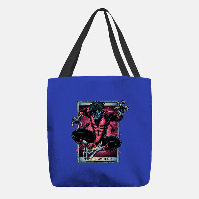 The Traveler In The Void-None-Basic Tote-Bag-glitchygorilla