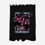 The Traveler In The Void-None-Polyester-Shower Curtain-glitchygorilla