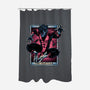 The Traveler In The Void-None-Polyester-Shower Curtain-glitchygorilla