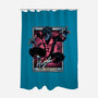 The Traveler In The Void-None-Polyester-Shower Curtain-glitchygorilla