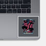 The Traveler In The Void-None-Glossy-Sticker-glitchygorilla
