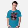 The Traveler In The Void-Mens-Basic-Tee-glitchygorilla