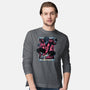 The Traveler In The Void-Mens-Long Sleeved-Tee-glitchygorilla