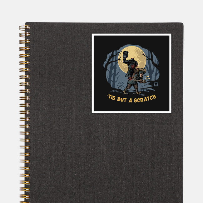 Headless Horseman Knight-None-Glossy-Sticker-erion_designs