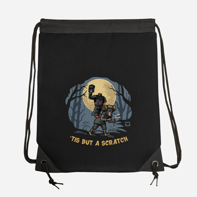 Headless Horseman Knight-None-Drawstring-Bag-erion_designs