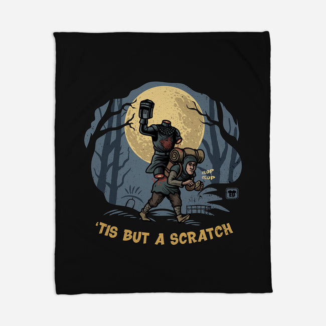 Headless Horseman Knight-None-Fleece-Blanket-erion_designs