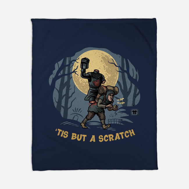 Headless Horseman Knight-None-Fleece-Blanket-erion_designs