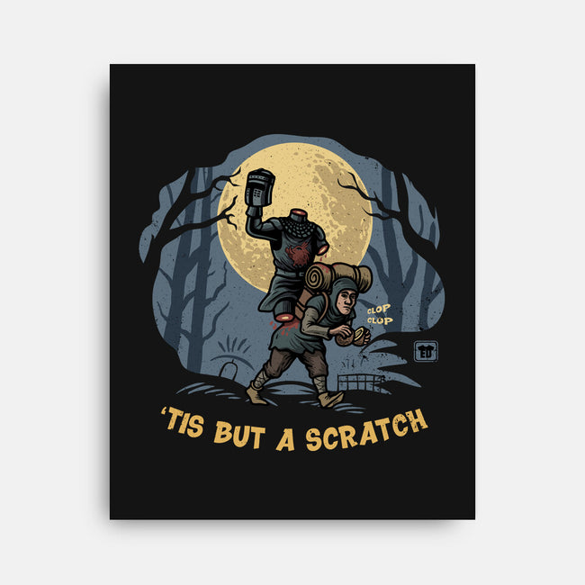 Headless Horseman Knight-None-Stretched-Canvas-erion_designs