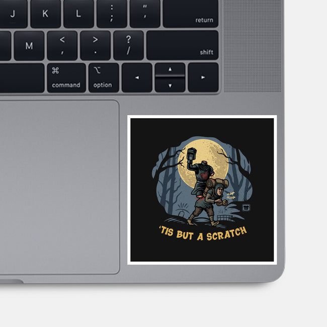 Headless Horseman Knight-None-Glossy-Sticker-erion_designs