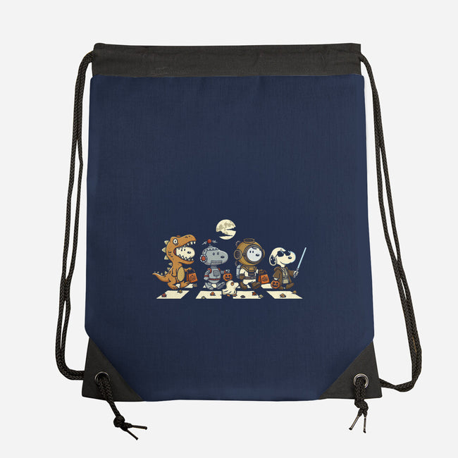 Costume Party-None-Drawstring-Bag-Xentee