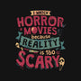 Scary Reality-None-Polyester-Shower Curtain-teesgeex
