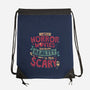 Scary Reality-None-Drawstring-Bag-teesgeex