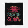 Scary Reality-None-Fleece-Blanket-teesgeex