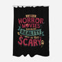 Scary Reality-None-Polyester-Shower Curtain-teesgeex