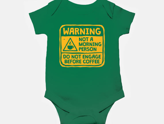 Do Not Engage Before Coffee
