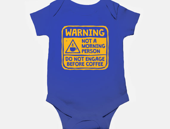 Do Not Engage Before Coffee