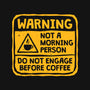 Do Not Engage Before Coffee-None-Basic Tote-Bag-teesgeex