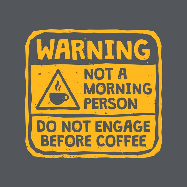 Do Not Engage Before Coffee-None-Drawstring-Bag-teesgeex