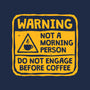 Do Not Engage Before Coffee-None-Polyester-Shower Curtain-teesgeex
