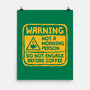 Do Not Engage Before Coffee-None-Matte-Poster-teesgeex