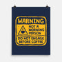 Do Not Engage Before Coffee-None-Matte-Poster-teesgeex