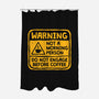 Do Not Engage Before Coffee-None-Polyester-Shower Curtain-teesgeex
