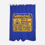 Do Not Engage Before Coffee-None-Polyester-Shower Curtain-teesgeex