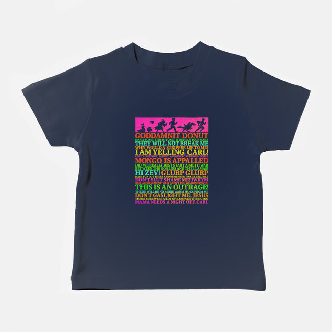 Words Of Wisdom-Baby-Basic-Tee-kg07