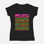 Words Of Wisdom-Womens-V-Neck-Tee-kg07