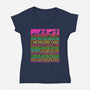Words Of Wisdom-Womens-V-Neck-Tee-kg07