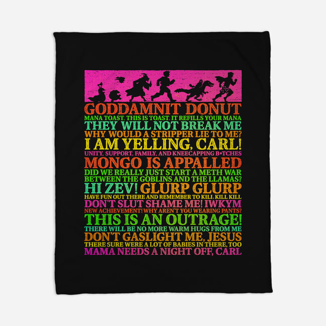 Words Of Wisdom-None-Fleece-Blanket-kg07