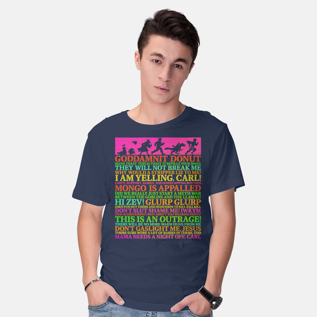 Words Of Wisdom-Mens-Basic-Tee-kg07