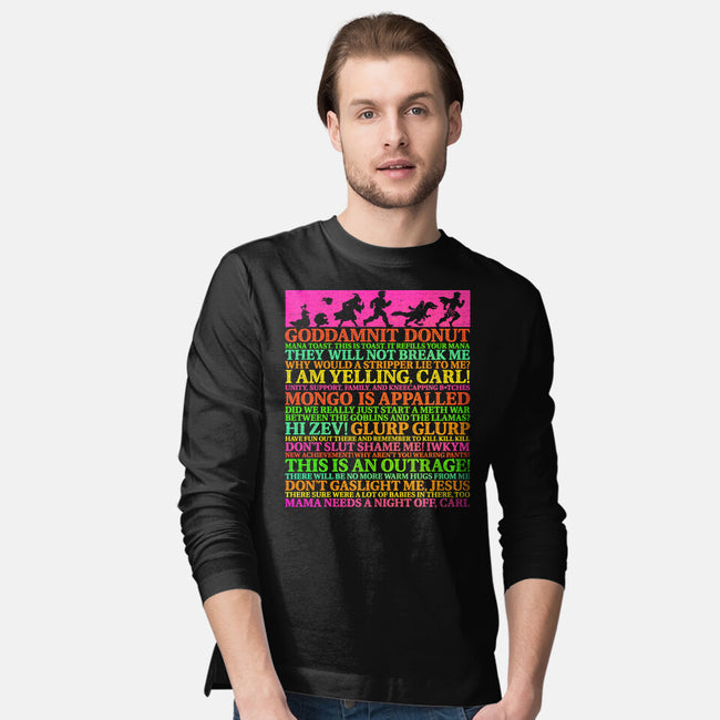 Words Of Wisdom-Mens-Long Sleeved-Tee-kg07