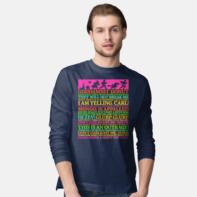 Words Of Wisdom-Mens-Long Sleeved-Tee-kg07