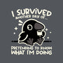 Pretending To Know What I'm Doing-None-Drawstring-Bag-NemiMakeit