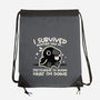 Pretending To Know What I'm Doing-None-Drawstring-Bag-NemiMakeit