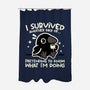 Pretending To Know What I'm Doing-None-Polyester-Shower Curtain-NemiMakeit