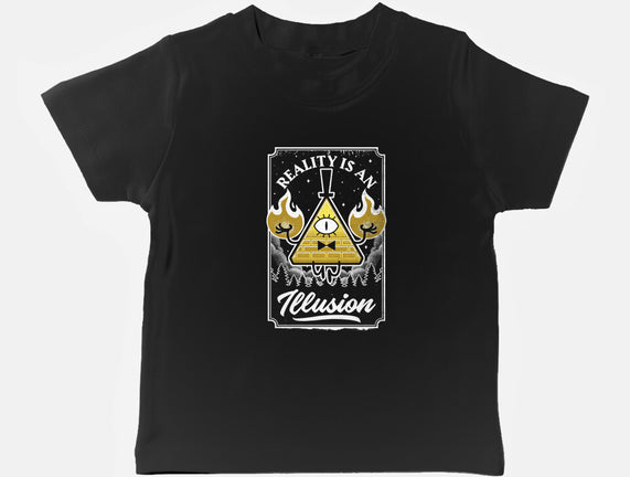 Cartoon Triangle Reality Illusion