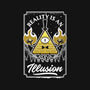 Cartoon Triangle Reality Illusion-Mens-Premium-Tee-Studio Mootant