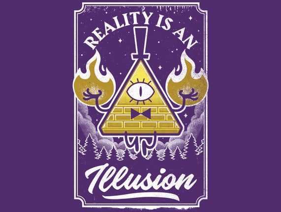 Cartoon Triangle Reality Illusion