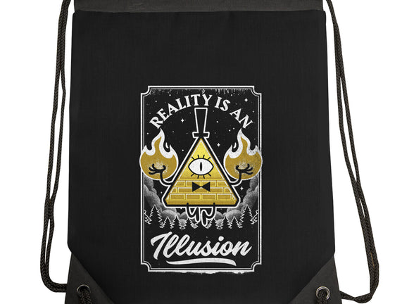 Cartoon Triangle Reality Illusion