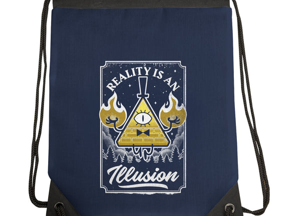 Cartoon Triangle Reality Illusion