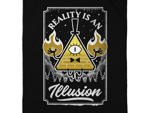 Cartoon Triangle Reality Illusion