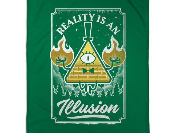 Cartoon Triangle Reality Illusion