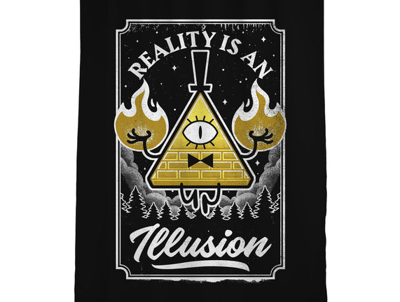 Cartoon Triangle Reality Illusion
