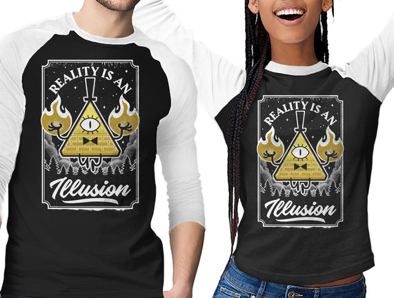 Cartoon Triangle Reality Illusion
