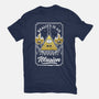 Cartoon Triangle Reality Illusion-Womens-Basic-Tee-Studio Mootant