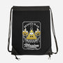 Cartoon Triangle Reality Illusion-None-Drawstring-Bag-Studio Mootant